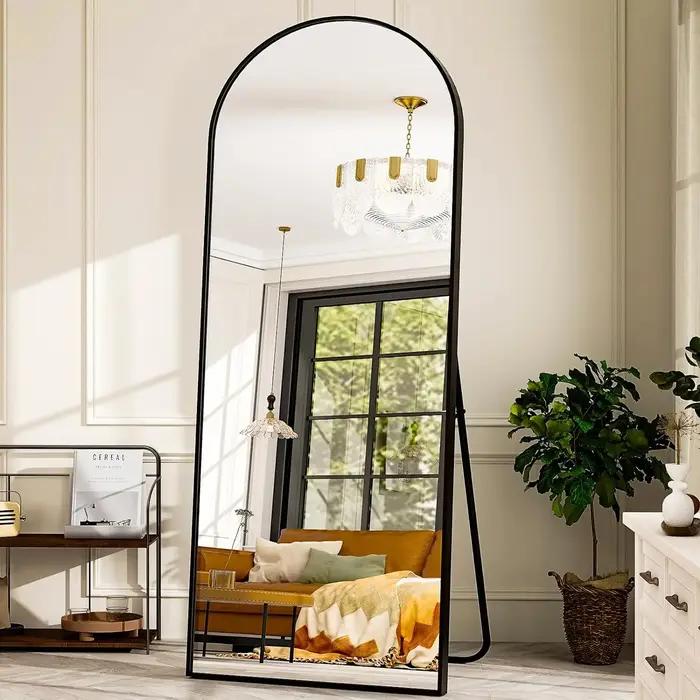 Miroir pleine longueur arqué 26" x 71"