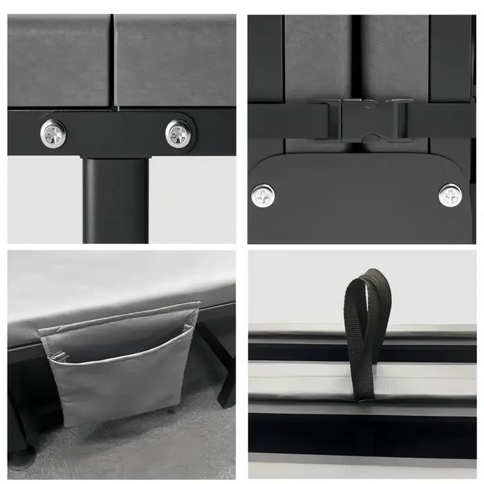 1 housse anti-poussière pour un lit pliant ou 1 lit pliant