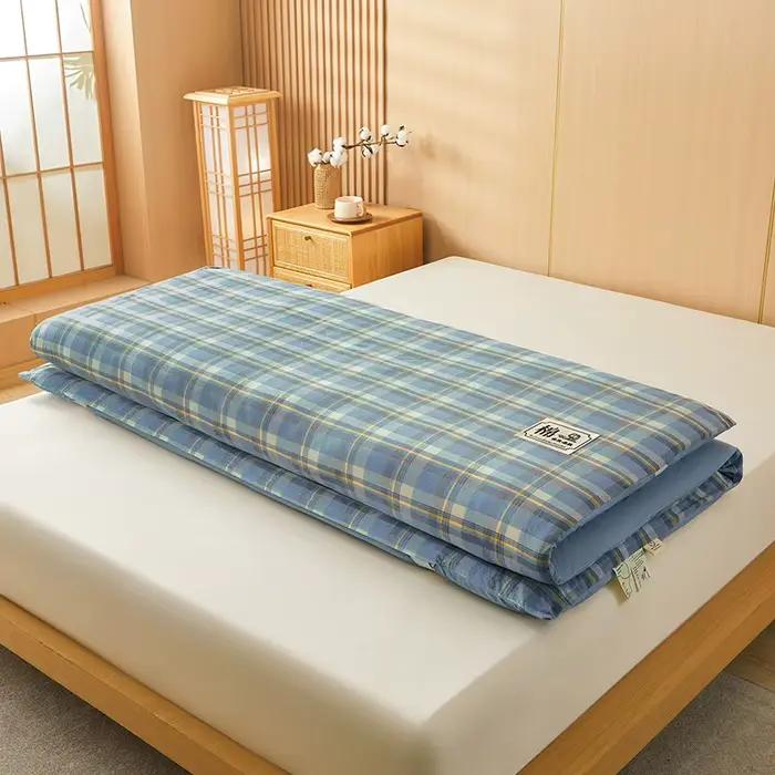 Surmatelas en coton, futon japonais
