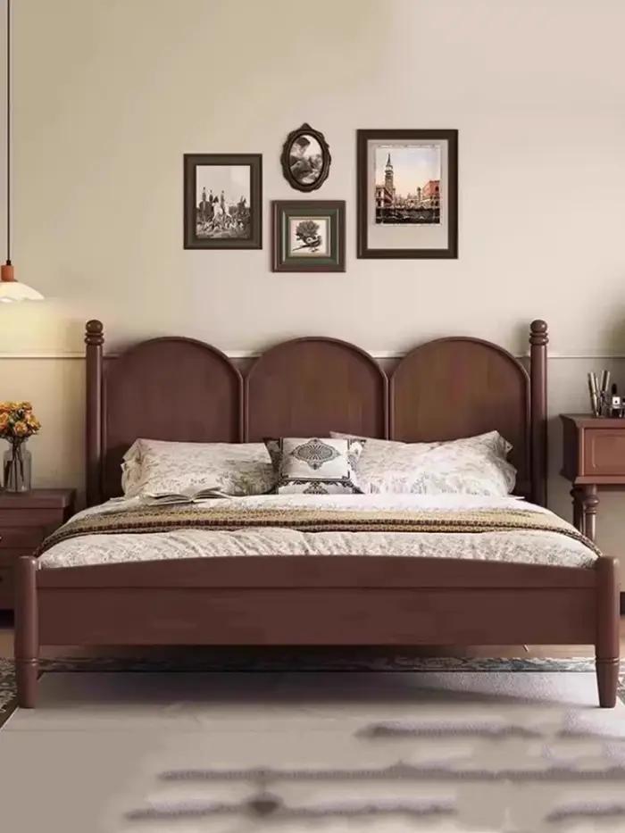 Lit de chambre nordique Queen Size