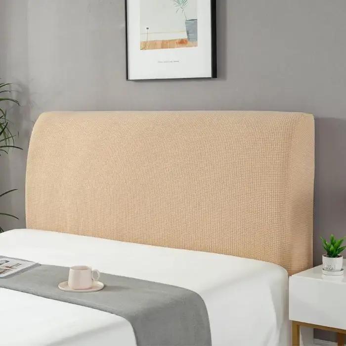 Housse de tête de lit élastique - Protection anti-poussière épaissie pour lit