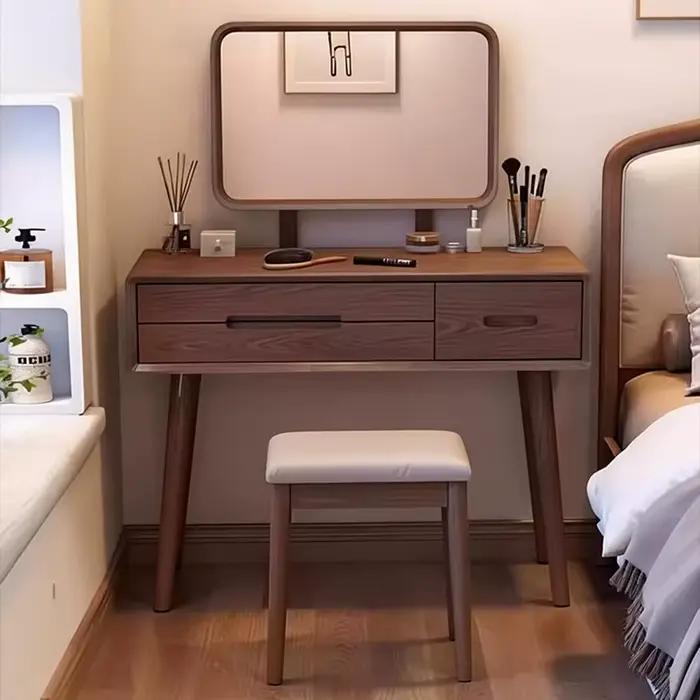 Table de toilette de luxe moderne pour chambre à coucher avec tiroirs de rangement