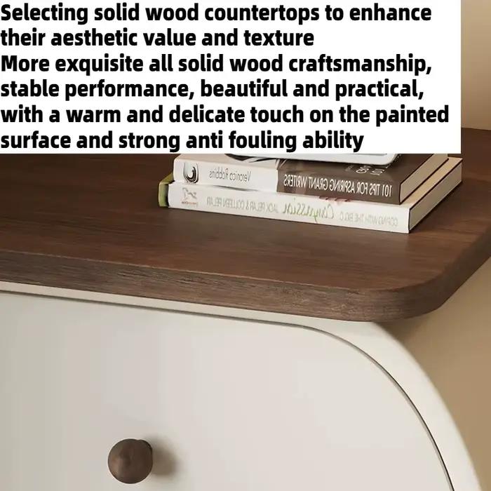 Coiffeuse en bois avec miroir LED et tiroirs de rangement pour chambre d'hôtel et de maison
