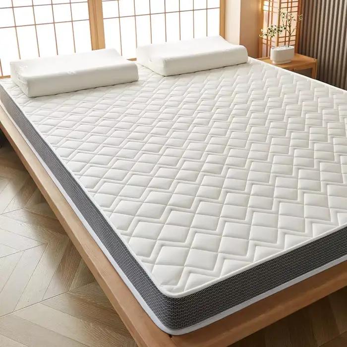 Matelas en latex naturel pour la maison, chambre à coucher, tatami, coussin en coton à mémoire de fo