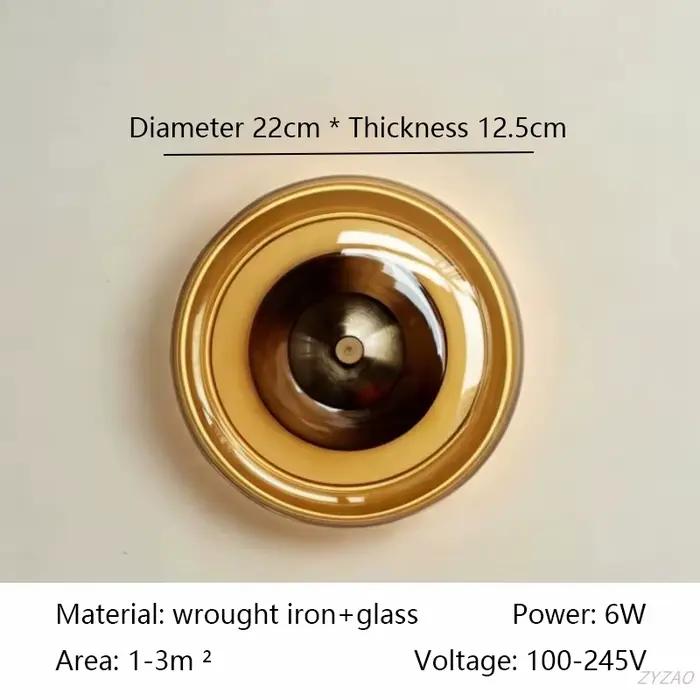Lampes murales en verre de luxe postmodernes pour chambre à coucher, chevet, salon, hôtel, couloir,