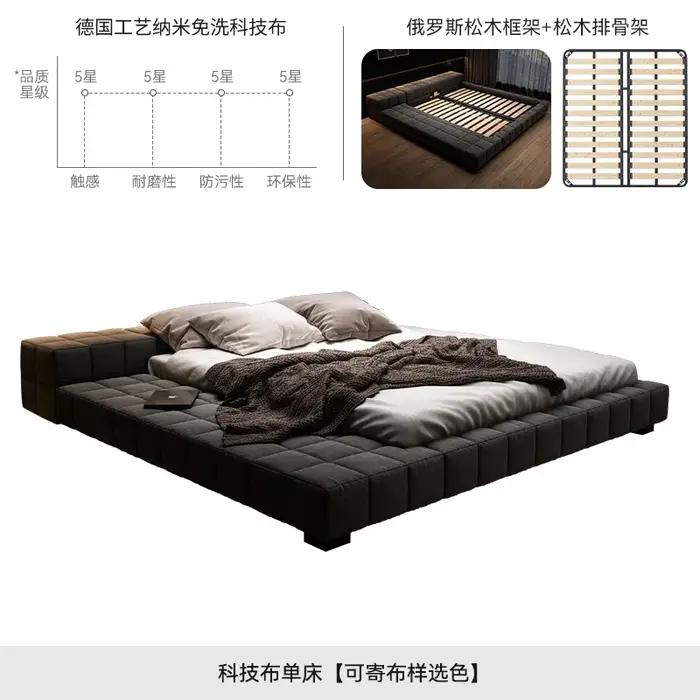 Lit moderne européen esthétique Unique lit Double pour enfants 180x200 Cama De Lujo Para dortoir accessoires De maison