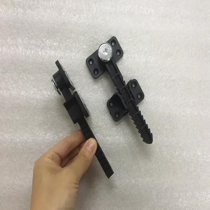 Loquet de verrouillage pour canapé, meubles, supports de connecteur invisibles en plastique enduit,