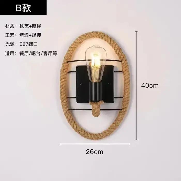Lampe murale décorative de chevet pour chambre à coucher