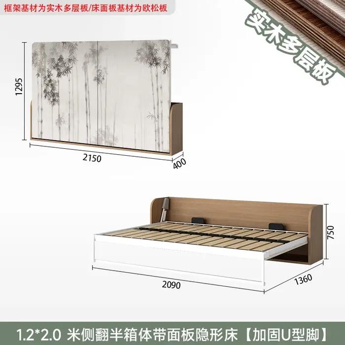 Lit fantaisie esthétique minimaliste luxe français salon lit dormir pliant Muebles Para dortoir chambre meubles accessoires