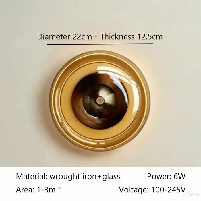 Lampes murales en verre de luxe postmodernes pour chambre à coucher