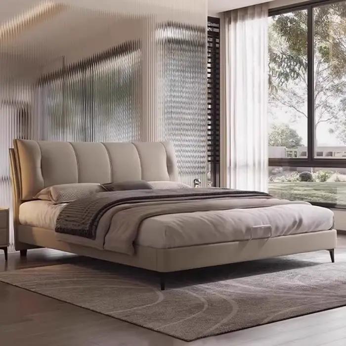 Lit fantaisie rembourré King Size