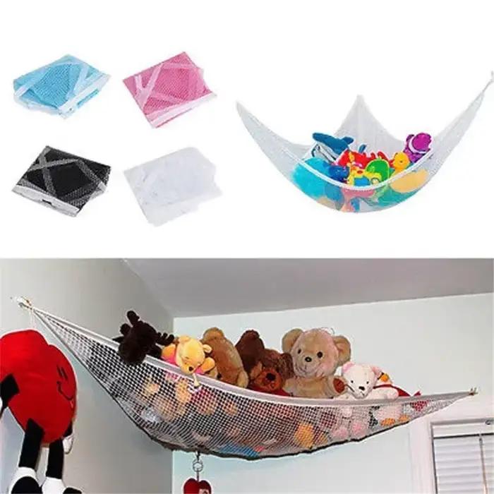 S/M/L mignon enfants chambre jouets hamac filet animaux en peluche jouets hamac Net organiser stocka