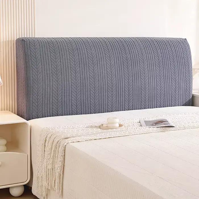 Housse de tête de lit en jacquard élastique de haute qualité