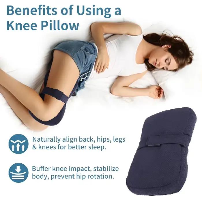 Coussin de jambe pour dormeurs latéraux, doux et confortable, pour canapé et lit, évite le frottement des jambes, coussin de soulagement de la sciatique pour dormeurs latéraux