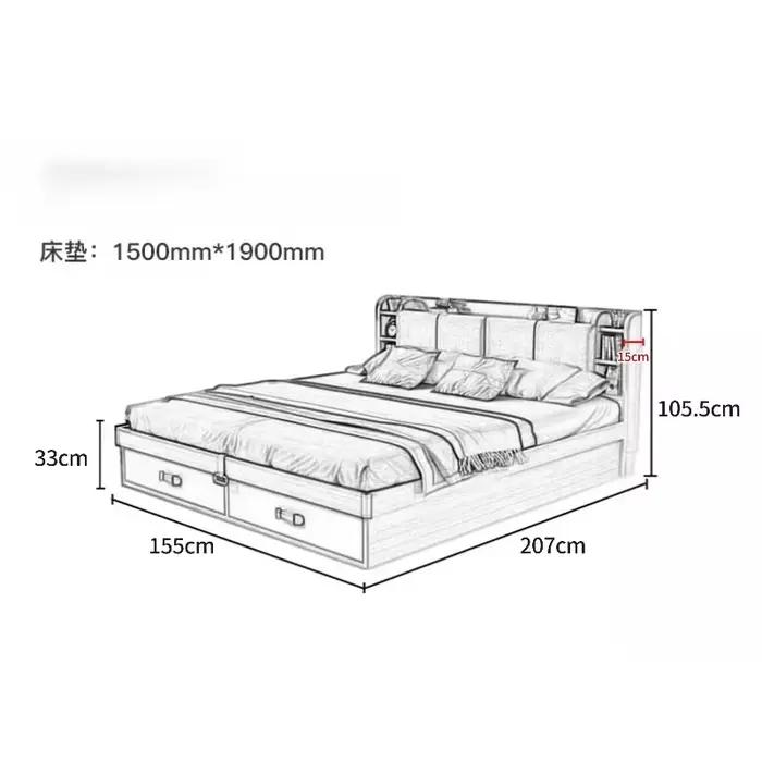 Lit de chambre Unique, esthétique