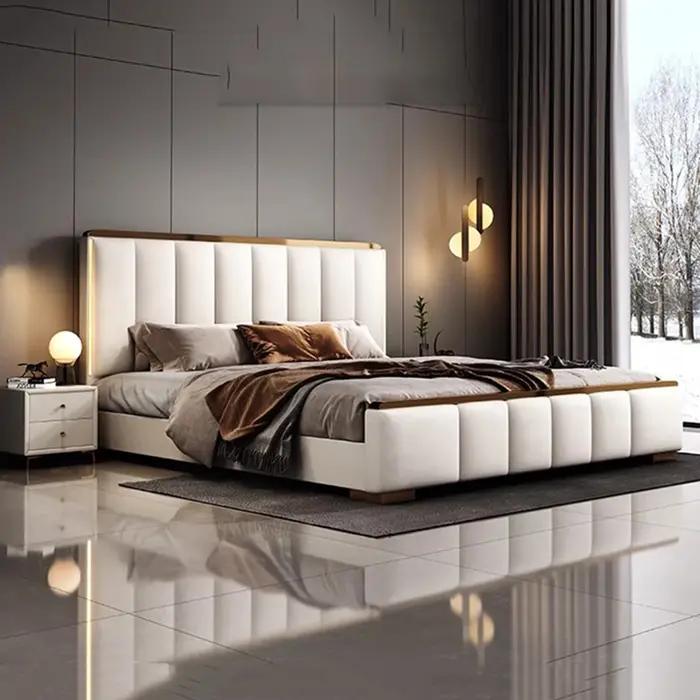 Têtes de lit modernes et minimalistes uniques pour lits doubles – Accessoires de décoration parfaits pour des chambres confortables et des solutions de sommeil optimales