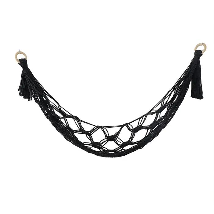 Hamac de rangement Boho en peluche