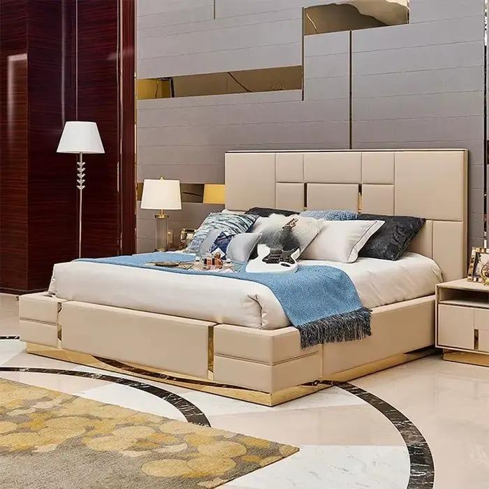 Lit Queen Double personnalisable haut de gamme