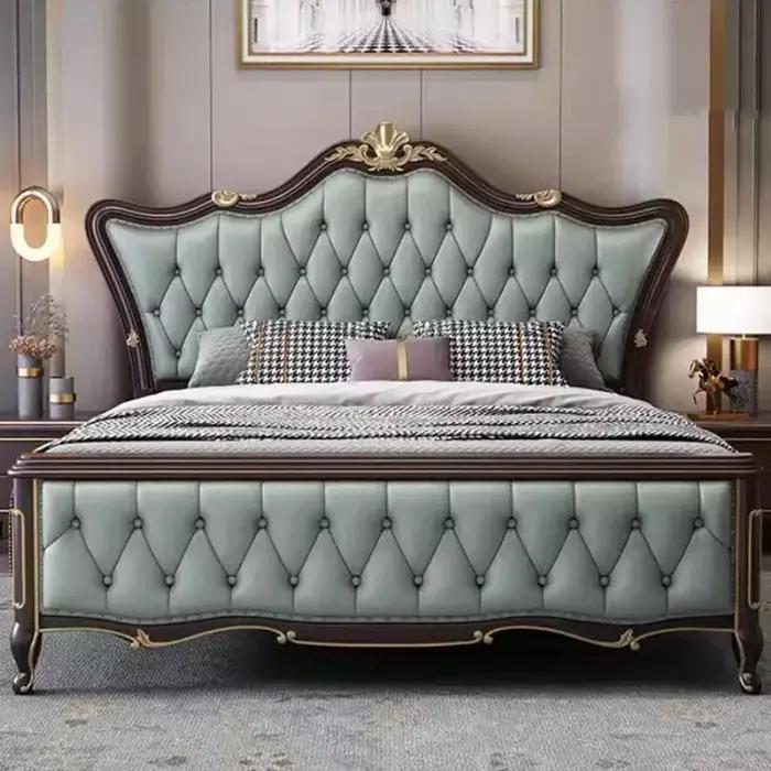 Lit King Size Moderne avec Rangement