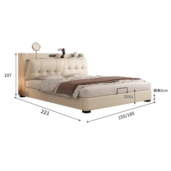 Tiroirs De rangement cadres De Lit reine chambre moderne enfants tête De Lit multifonctionnel Meubles