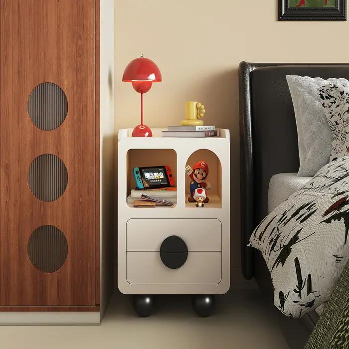 Kawaii petite Table De chevet avec tiroirs rangement moderne mignon
