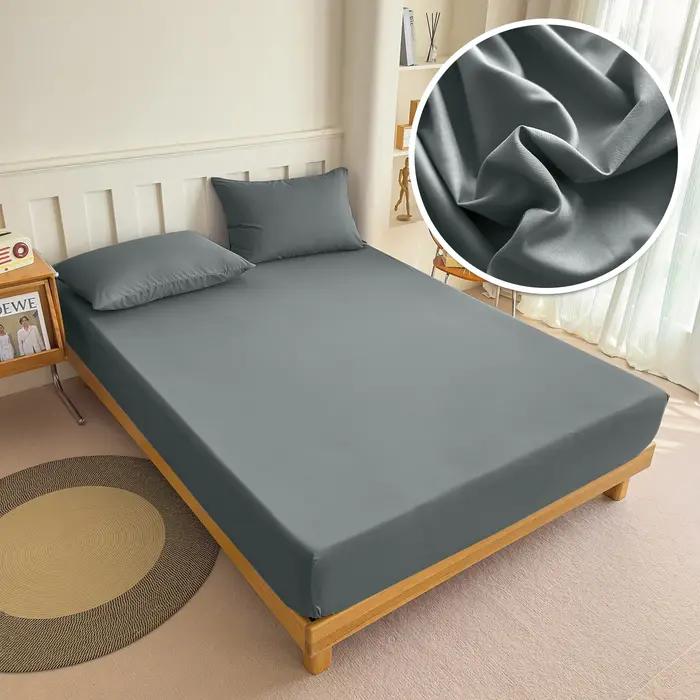 Drap-housse 90/120/150/180x200 avec bande élastique