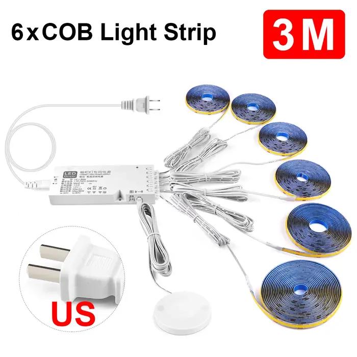 Bande LED COB en bois pénétrable intelligente