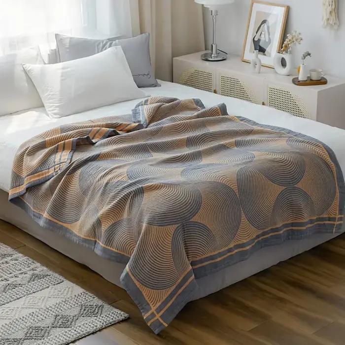 Couvre-lits doubles en coton