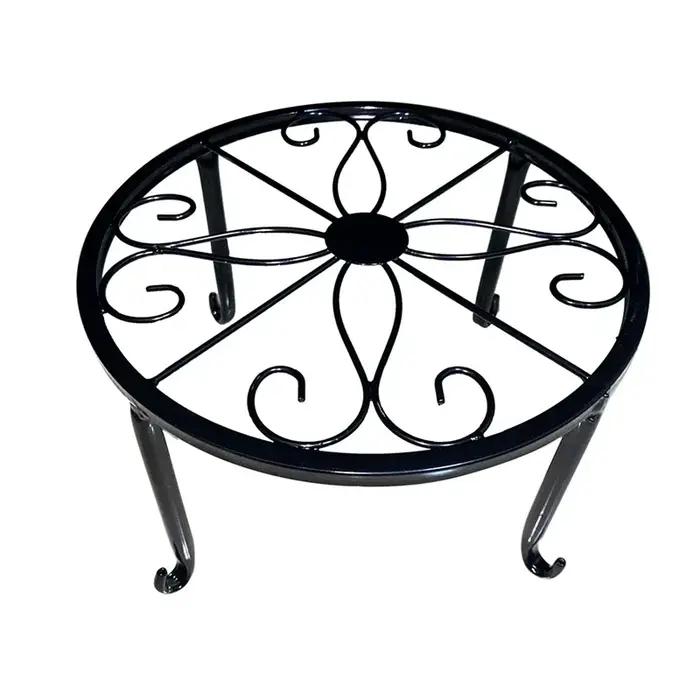 Support à fleurs métallique multi-niveaux 1-2 étages