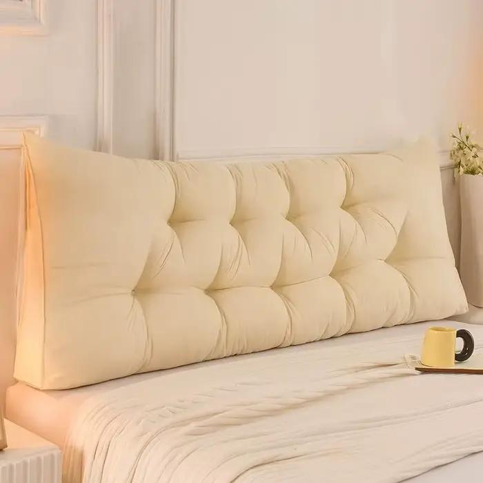Coussin de tête de lit triangulaire 120/150/180 cm