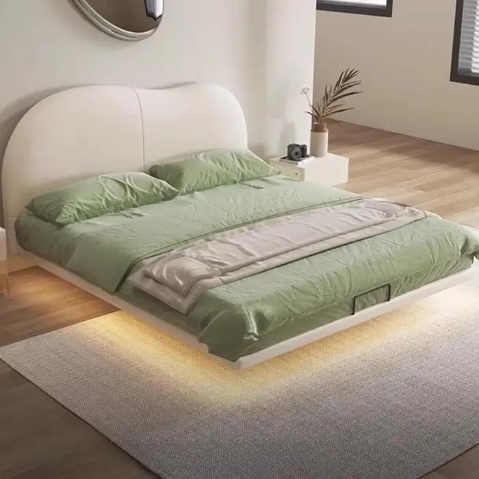 Armoires lampe de lit esthétique Unique Double princesse chambre lit têtes de lit salon Muebles Para El Hogar maison accessoires