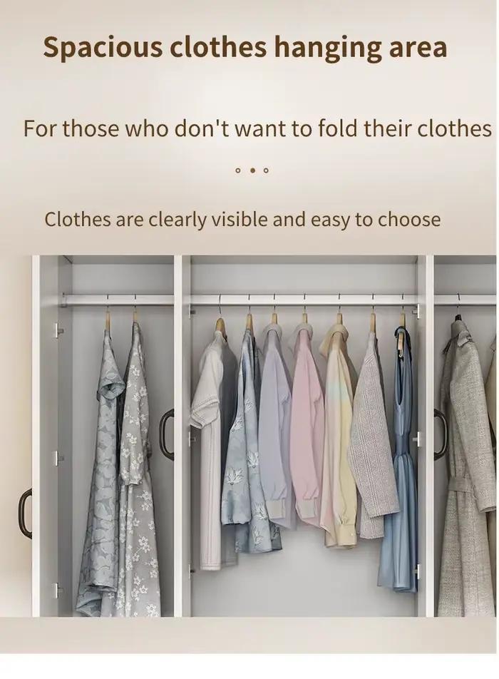 Armoire de chambre à coucher au design d'intérieur moderne