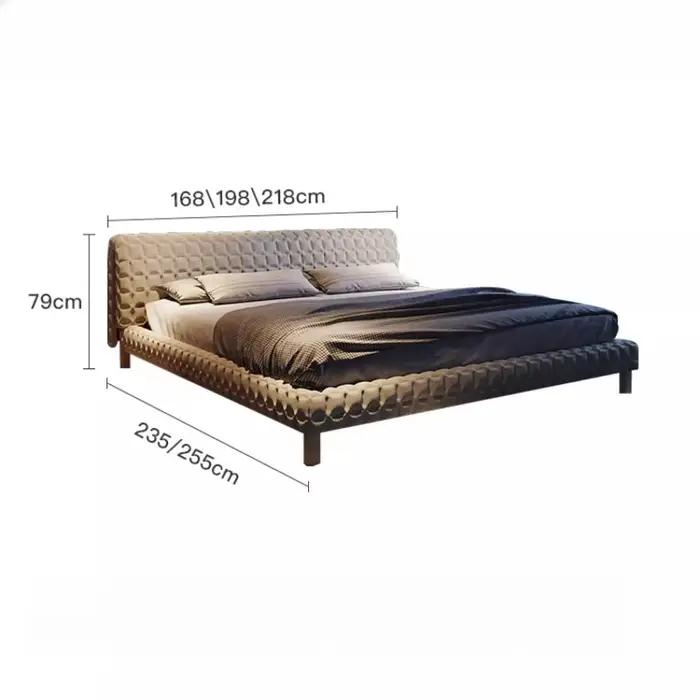 Lit double moderne 180x200cm