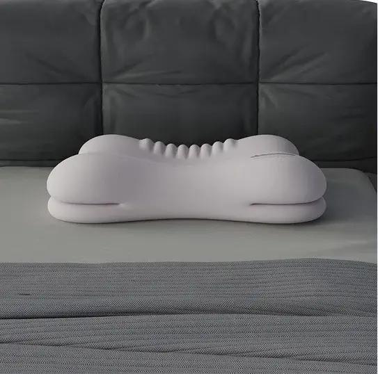 Oreiller ergonomique en mousse à mémoire de forme pour toutes les positions de sommeil