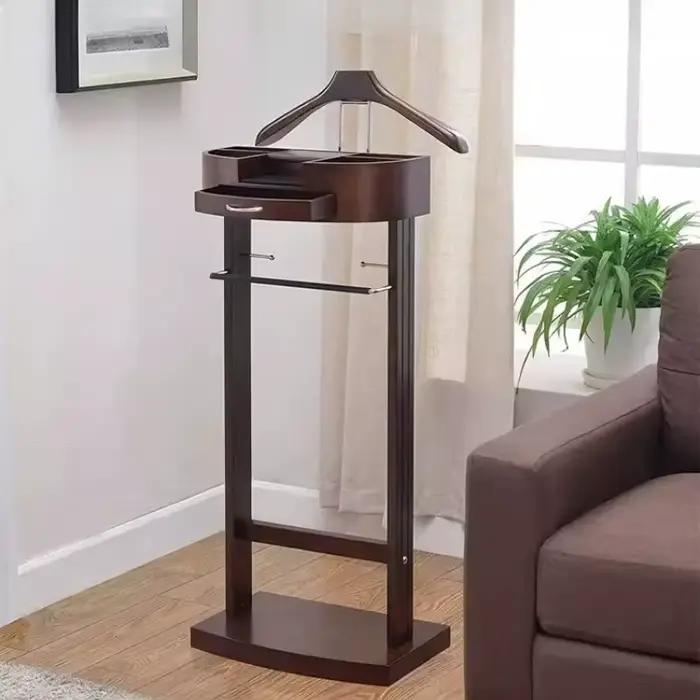 Porte-vêtements moderne pour chambre à coucher avec tiroir