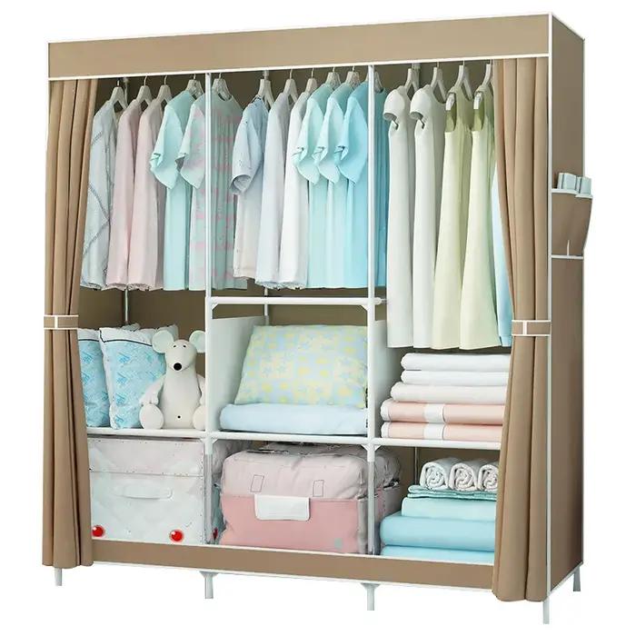 Armoire simple à trois colonnes
