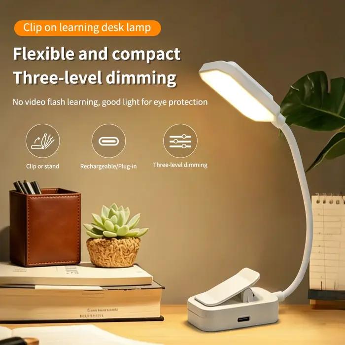 Lampe de lecture LED rechargeable pour la lecture au lit