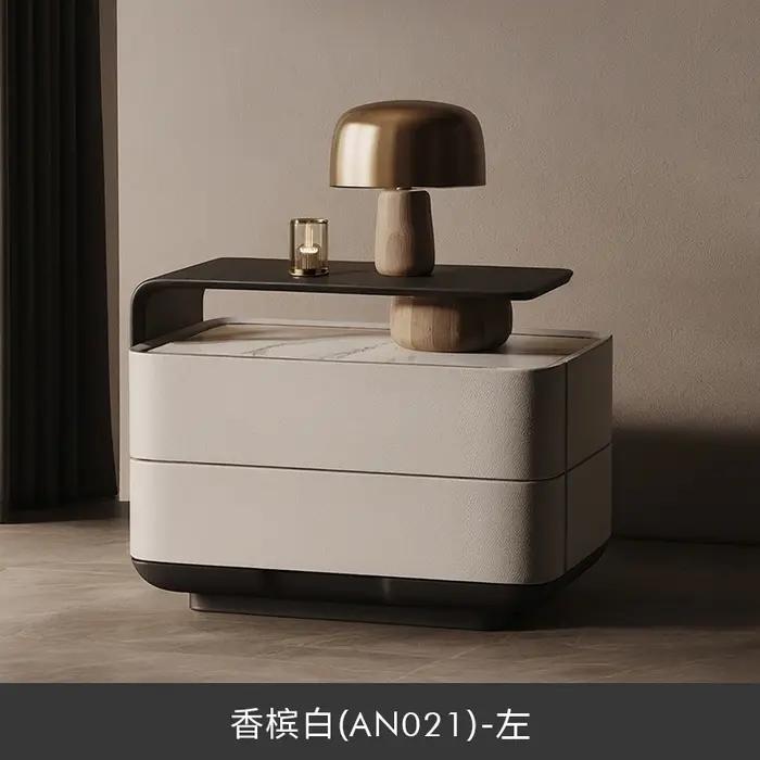 Tables de chevet au Design rustique avec tiroirs