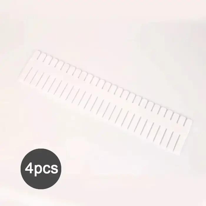 Diviseurs de tiroirs multifonctionnels réglables en plastique pour armoires de rangement domestiques – Vente en gros