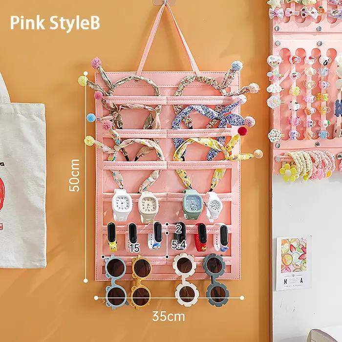Organisateur mural de rangement pour chambres de filles