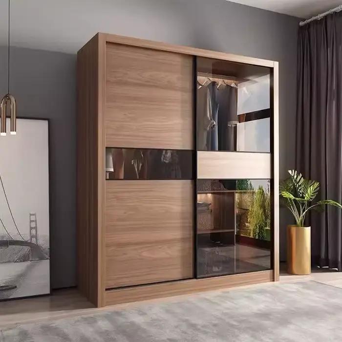 Rangement suspendu garde-robe vêtements Dressing parfum armoire en bois Organization