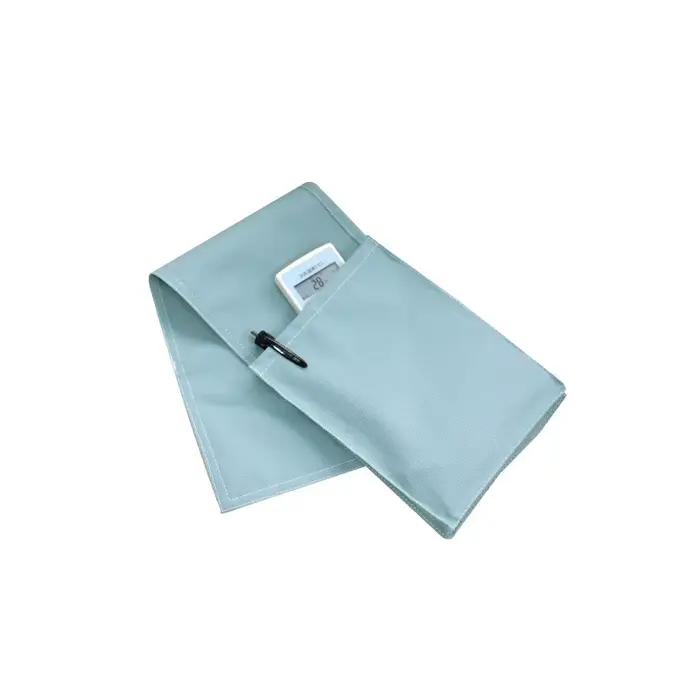 Organisateur de rangement de chevet en coton et lin