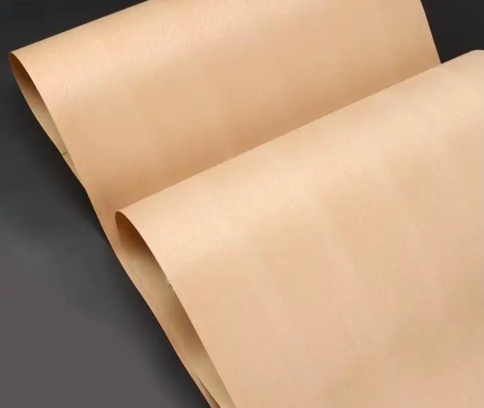 Meubles décoratifs en placage de bois de hêtre naturel, accessoires pour la maison, longueur: 2.5 mè