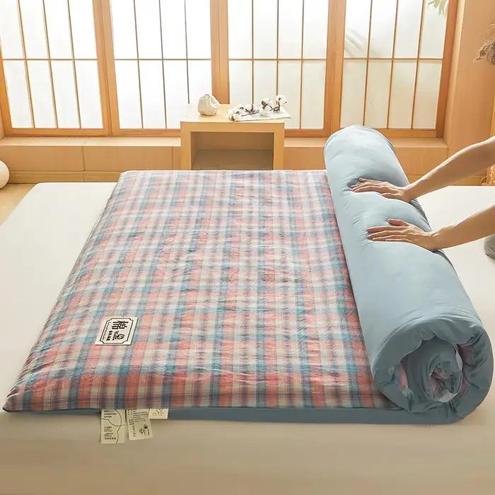 Surmatelas en coton, futon japonais