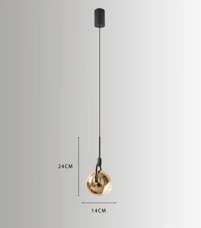 Lampe suspendue en frêne au design nordique simple