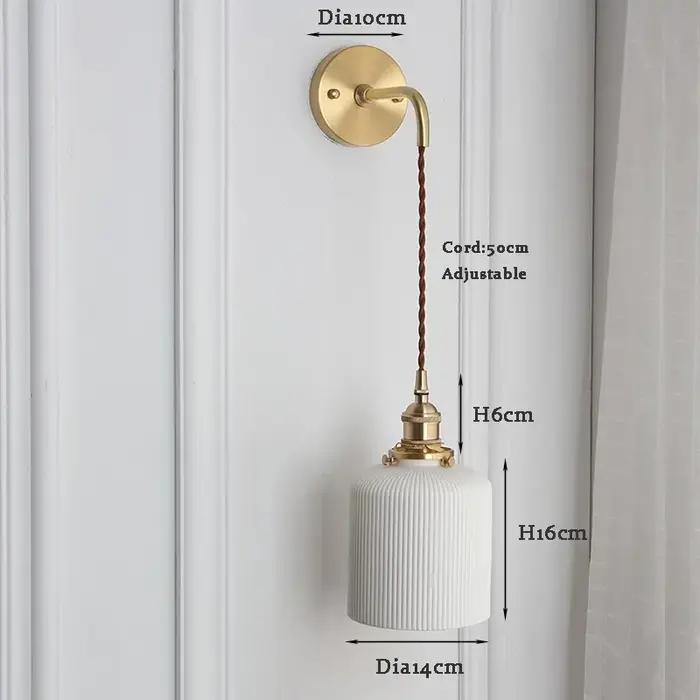 Applique Murale en Céramique pour Chambre à Coucher
