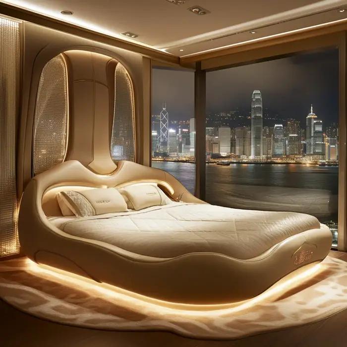 Superbe cadre de lit Double King Size Design de luxe valises jumelles idéales Chic Muebles européens Para El Hogar Cama décoration de la maison