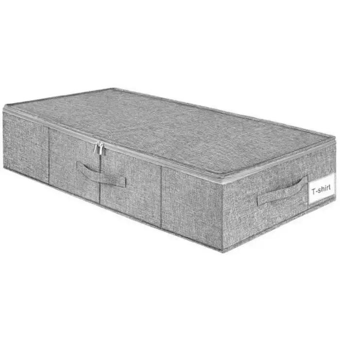 Boîte de rangement pour fond de lit en tissu Non tissé