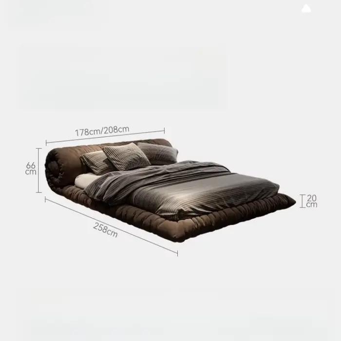 Chambre principale lit minimaliste européen noir tables de chevet lit filles salon Muebles Para dortoir maison accessoires