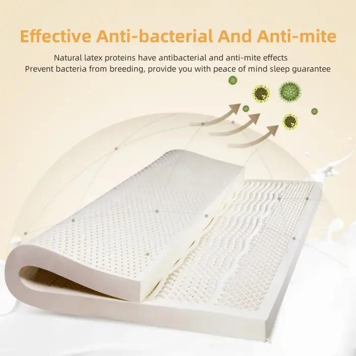 Dessus de matelas liquide en Latex 100% naturel
